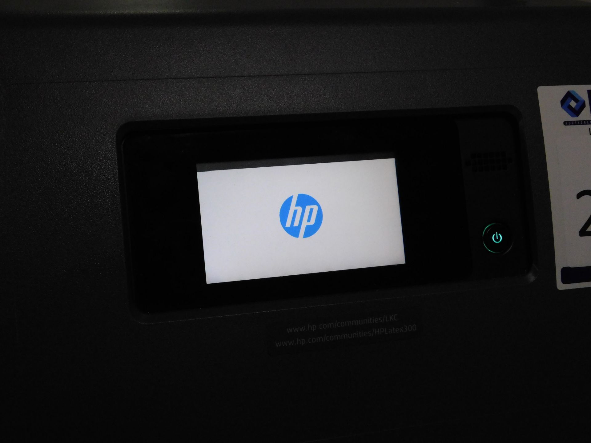 HP Latex 315 – V7L48A Wide Format Printer (November 2016), Serial Number MY6BU29005 (Location: - Image 4 of 4