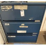 Two, 3-Drawer Tool Chests (Location: Earls Barton. Please Refer to General Notes)