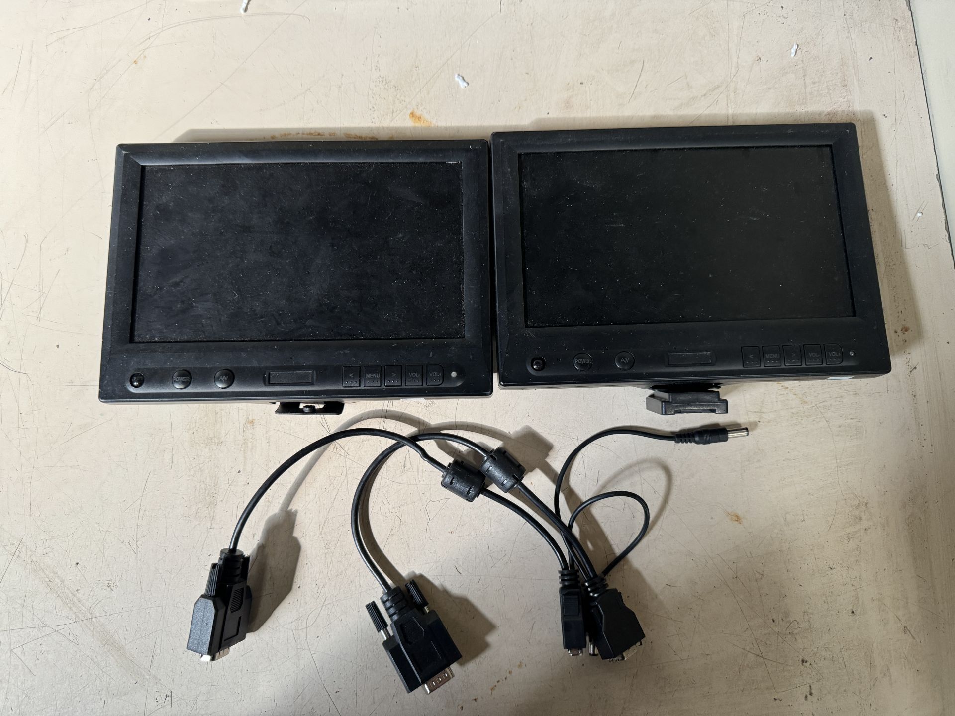 3 Sony Blu Ray Players & 4 MV Power 8” VGA LCD Monitors (Location: Brentwood. Please Refer to - Image 2 of 4