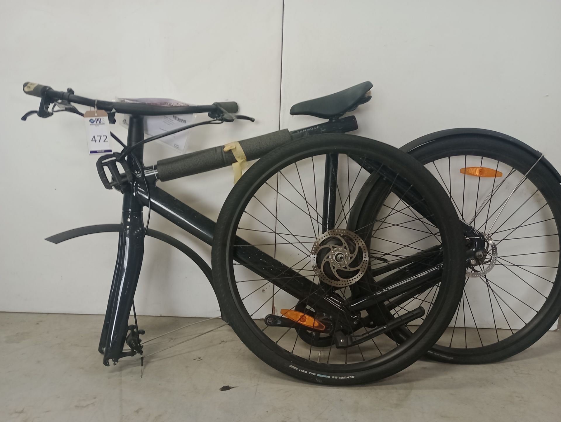 VanMoof S2 Electric Bike, Frame Number AST8809967 (NOT ROADWORTHY - FOR SPARES ONLY) (No codes