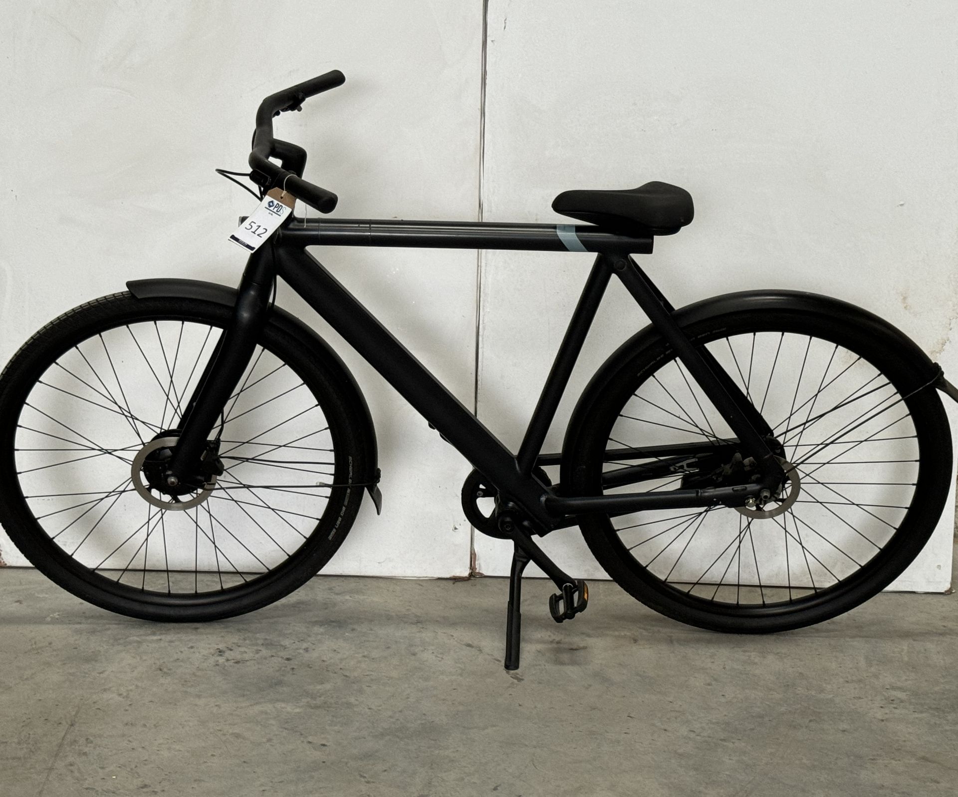 VanMoof S3 Electric Bike, Frame Number ASY1043531 (NOT ROADWORTHY - FOR SPARES ONLY) (No codes