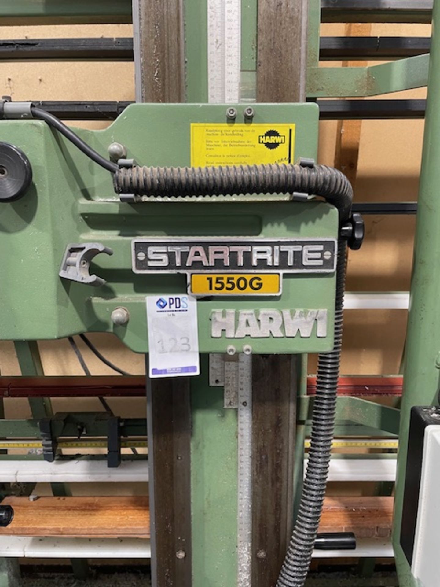 Startrite 1550G Harwi Wall Saw 3 Phase with Manual (Location: Earls Barton. Please Refer to - Image 3 of 4