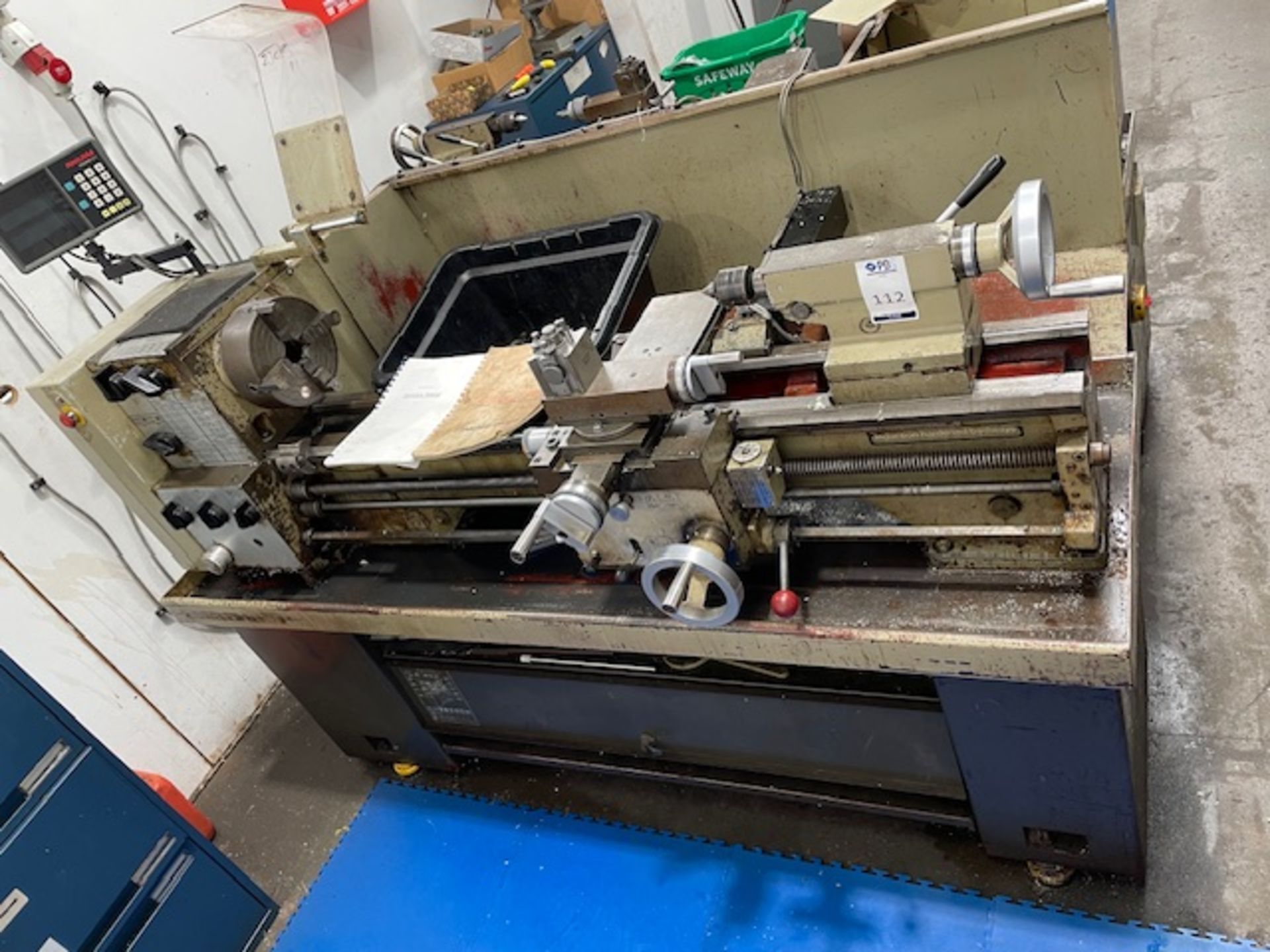 Harrison M300 Centre Lathe, Machine Number 307280 with DRO, Fitted 3 Jaw Chuck and with Range of