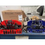 Various Milling Tools, Clamps, Angle Plates, Cutters etc (Location: Earls Barton. Please Refer to