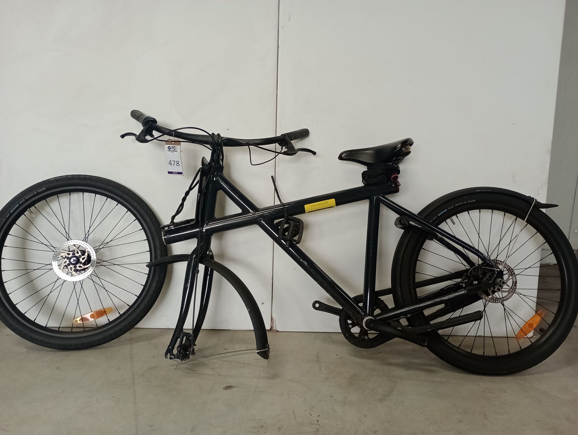 VanMoof Smart X 3 Speed Electric Bike, Frame Number ASN2900010 (NOT ROADWORTHY - FOR SPARES ONLY) (