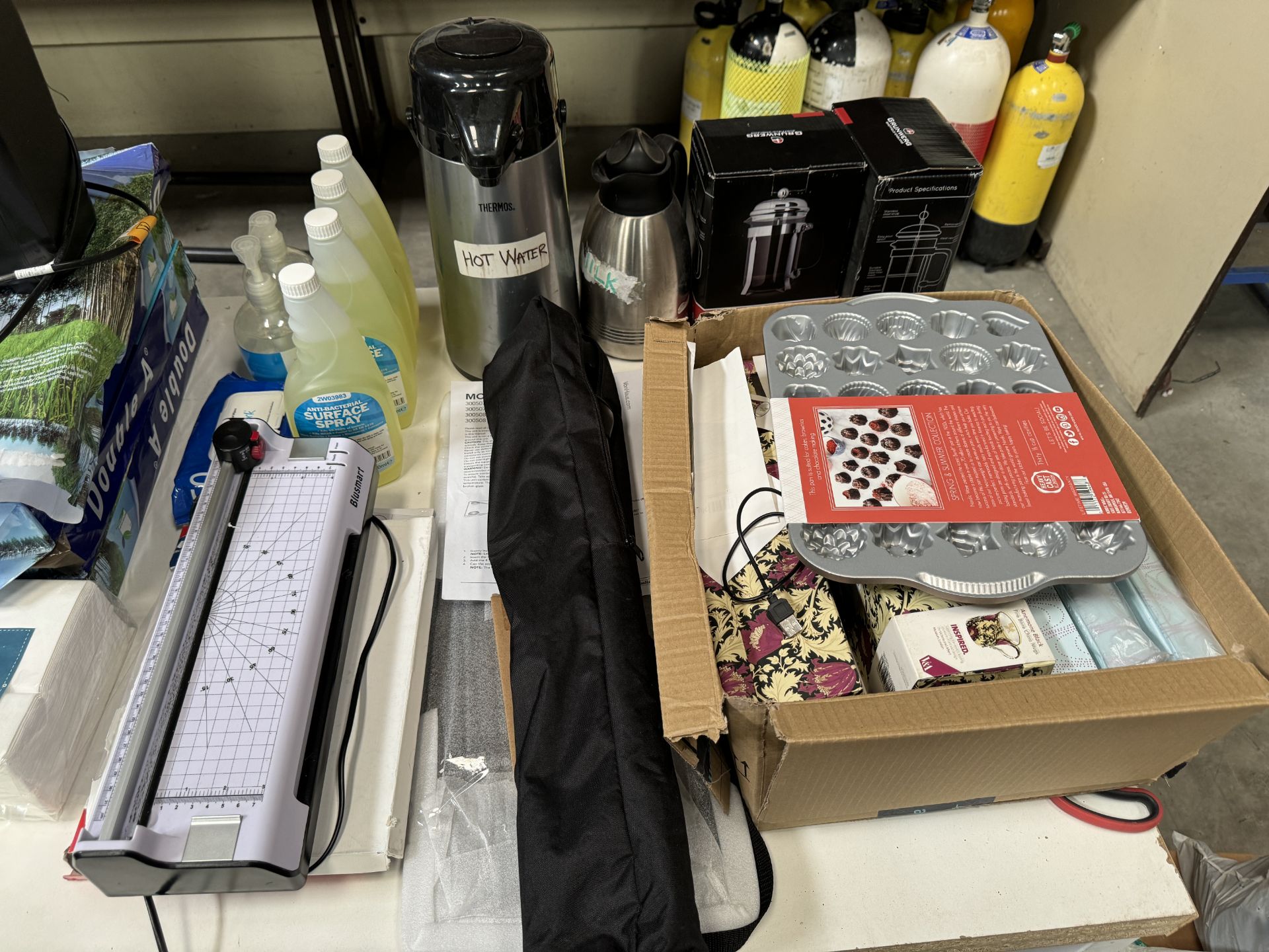 Fellows Shredder, Water Boiler, Hand Sanitizer & Quantity of Stationery (Location: Brentwood. Please - Image 2 of 5