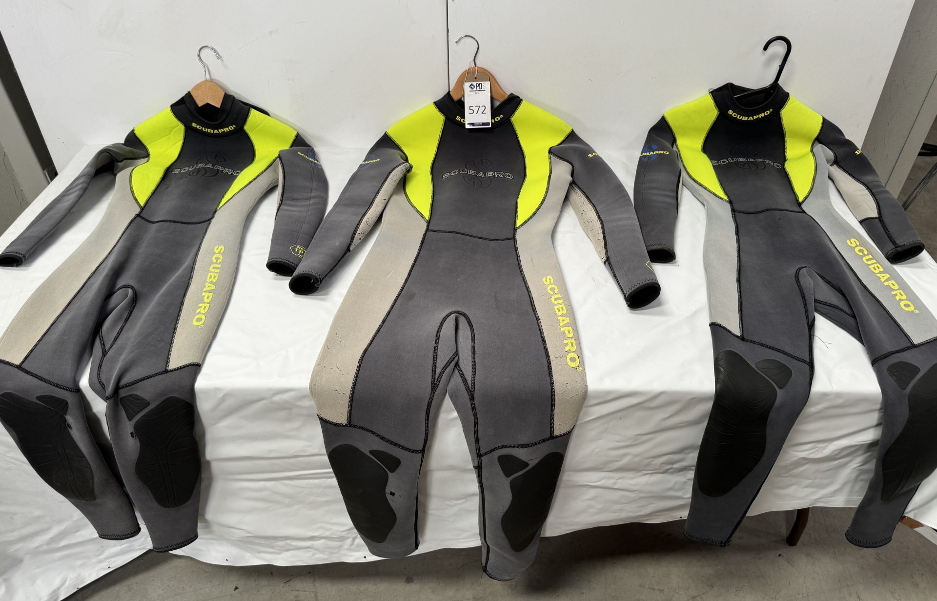 Three Scuba Pro Wetsuits (Location: Brentwood. Please Refer to General Notes)