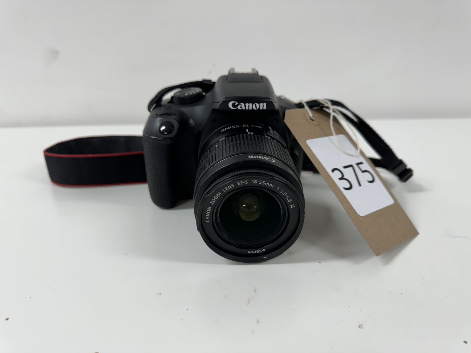 Canon DS12662 DSLR Camera, Serial Number 123072035524 with Canon Zoom Lens EF-S 18-55mm 1:3.5-5.6