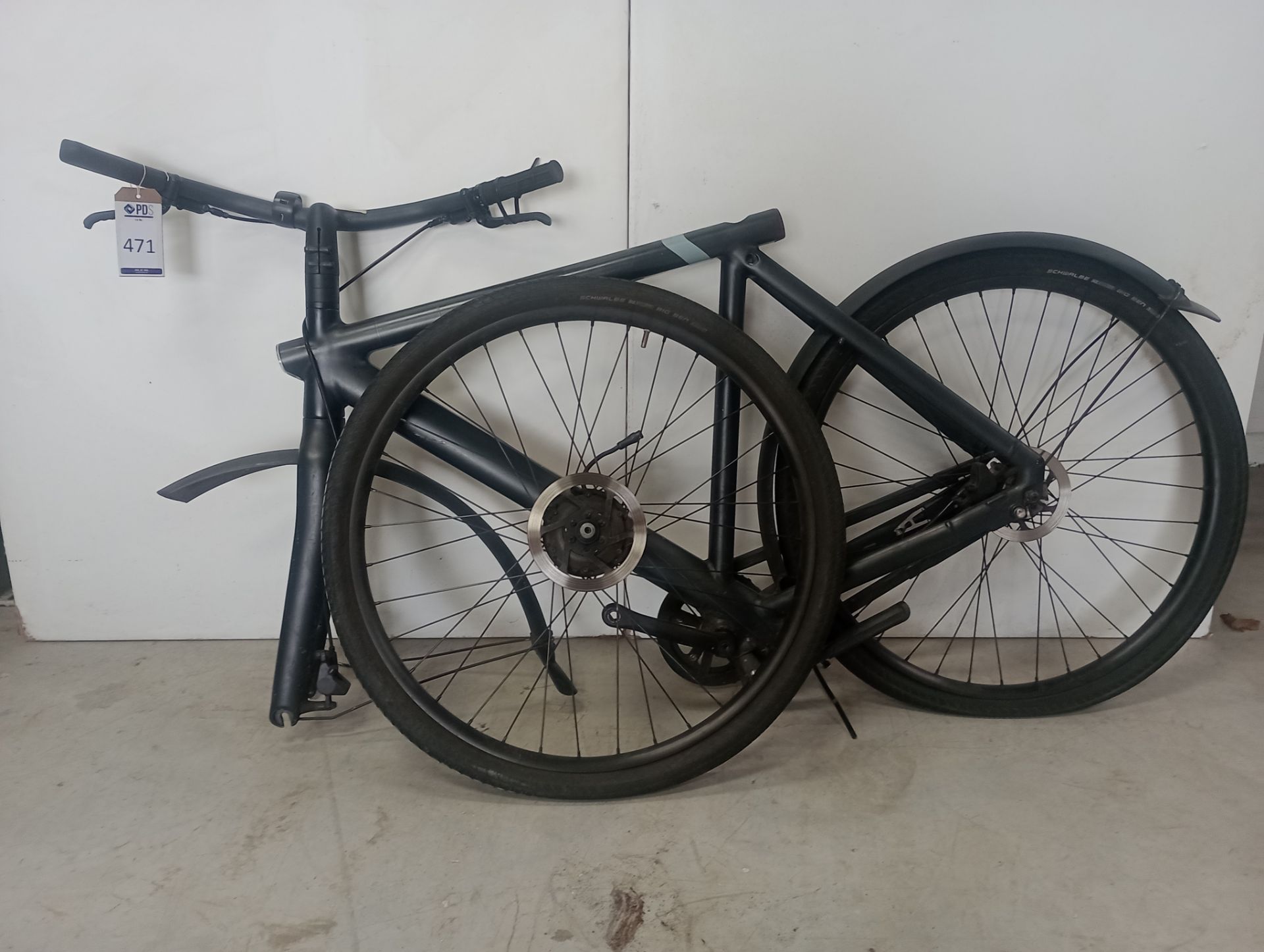 VanMoof S3 Electric Bike, Frame Number ASY1029546 (NOT ROADWORTHY - FOR SPARES ONLY) (No codes