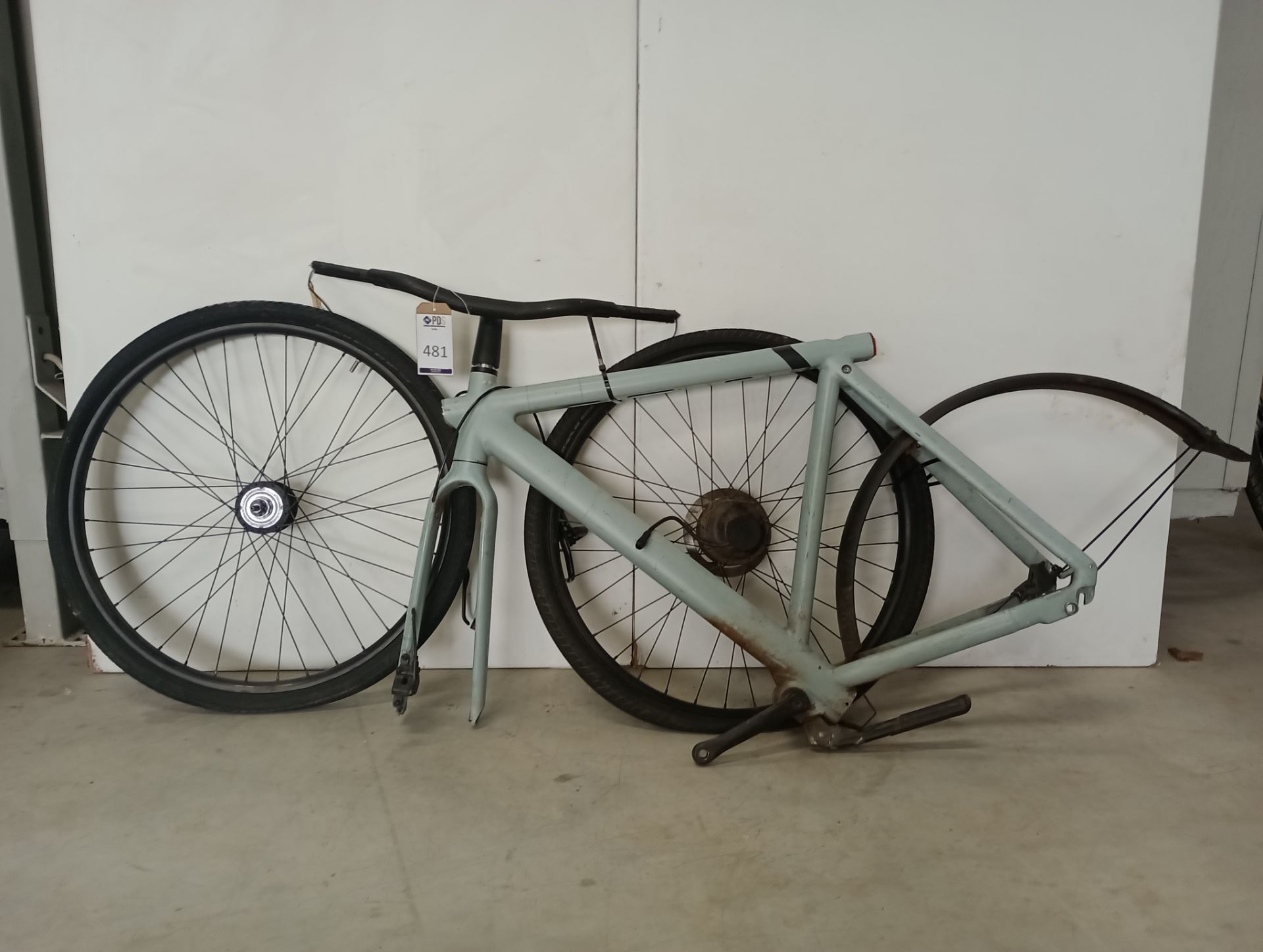VanMoof S3 Electric Bike, Frame Number ASY1032620 (NOT ROADWORTHY - FOR SPARES ONLY) (No codes