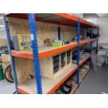 Two 3 Bays of BigDug Boltless 4-Tier Racks with Chipboard Shelving (Excluding Contents) (Delayed