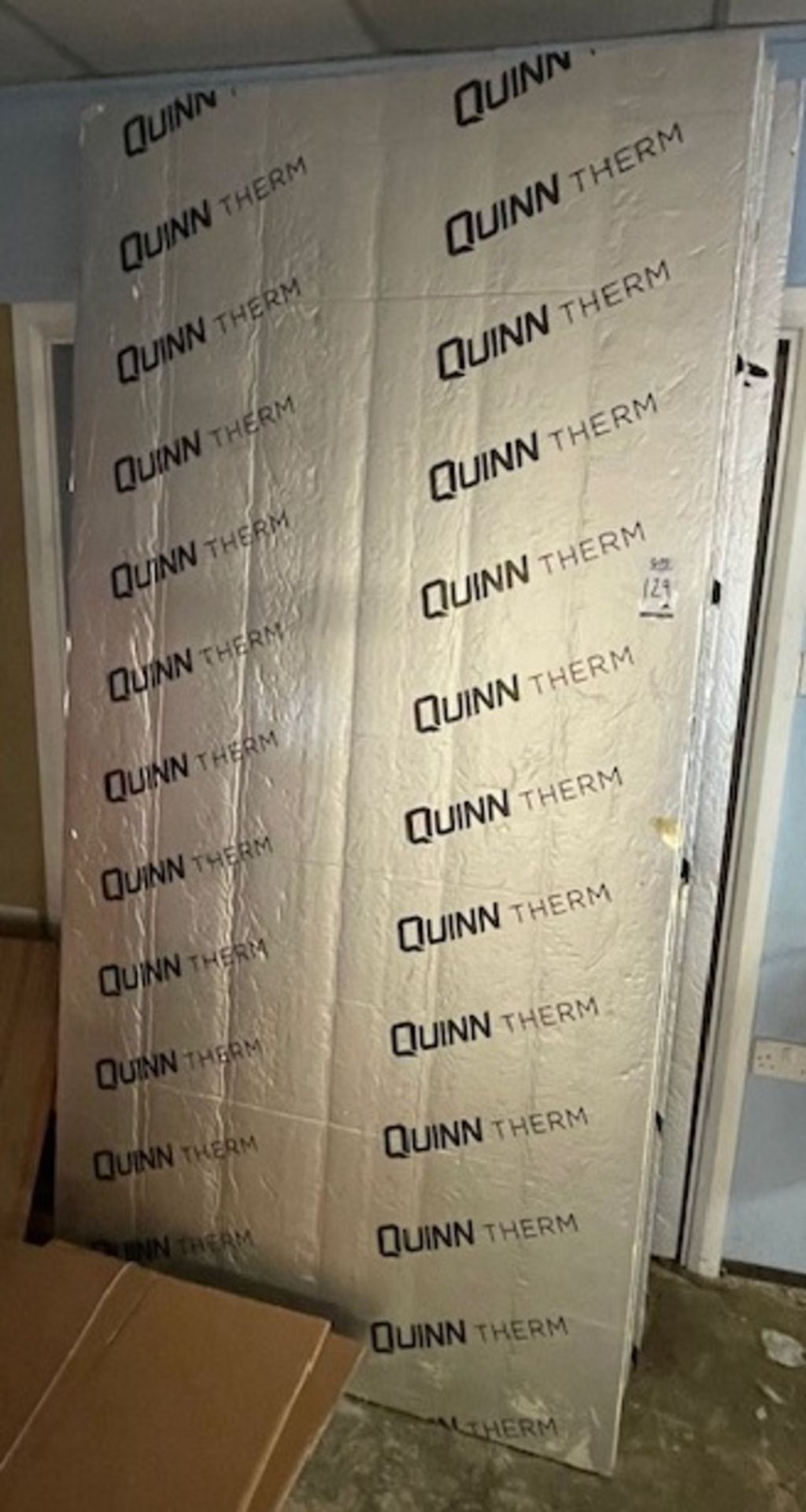 Four 8x4 Sheets Quinn Therm Sheet Insulation (Location: Earls Barton. Please Refer to General Notes)
