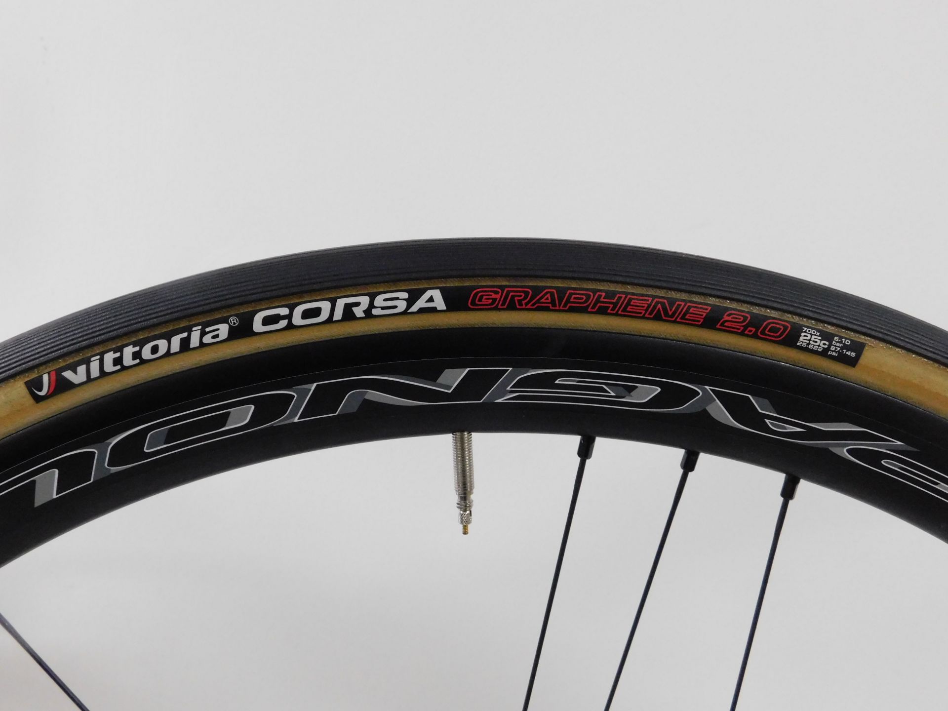 Pair Campagnolo “Scirocco” Wheels, 700c with Campagnolo Free Hub & Pair of Corsa Controls, 25c ( - Image 3 of 3
