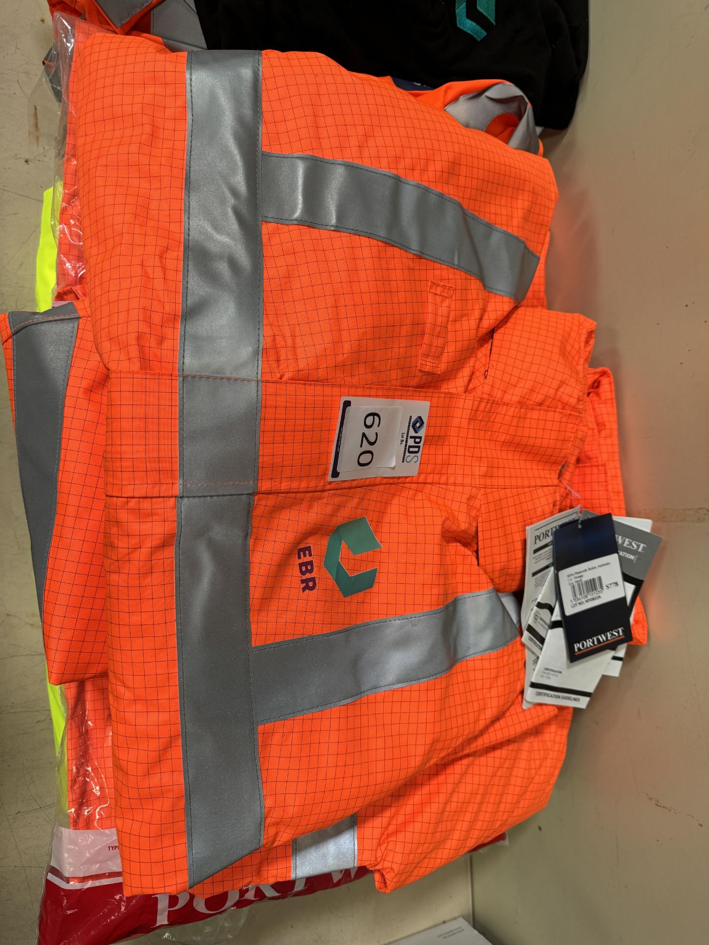 10 Port West Hi Vis Jackets, 7 Pairs of Trousers, Vests & Polo Shirts (All Branded) (Location: - Image 2 of 7