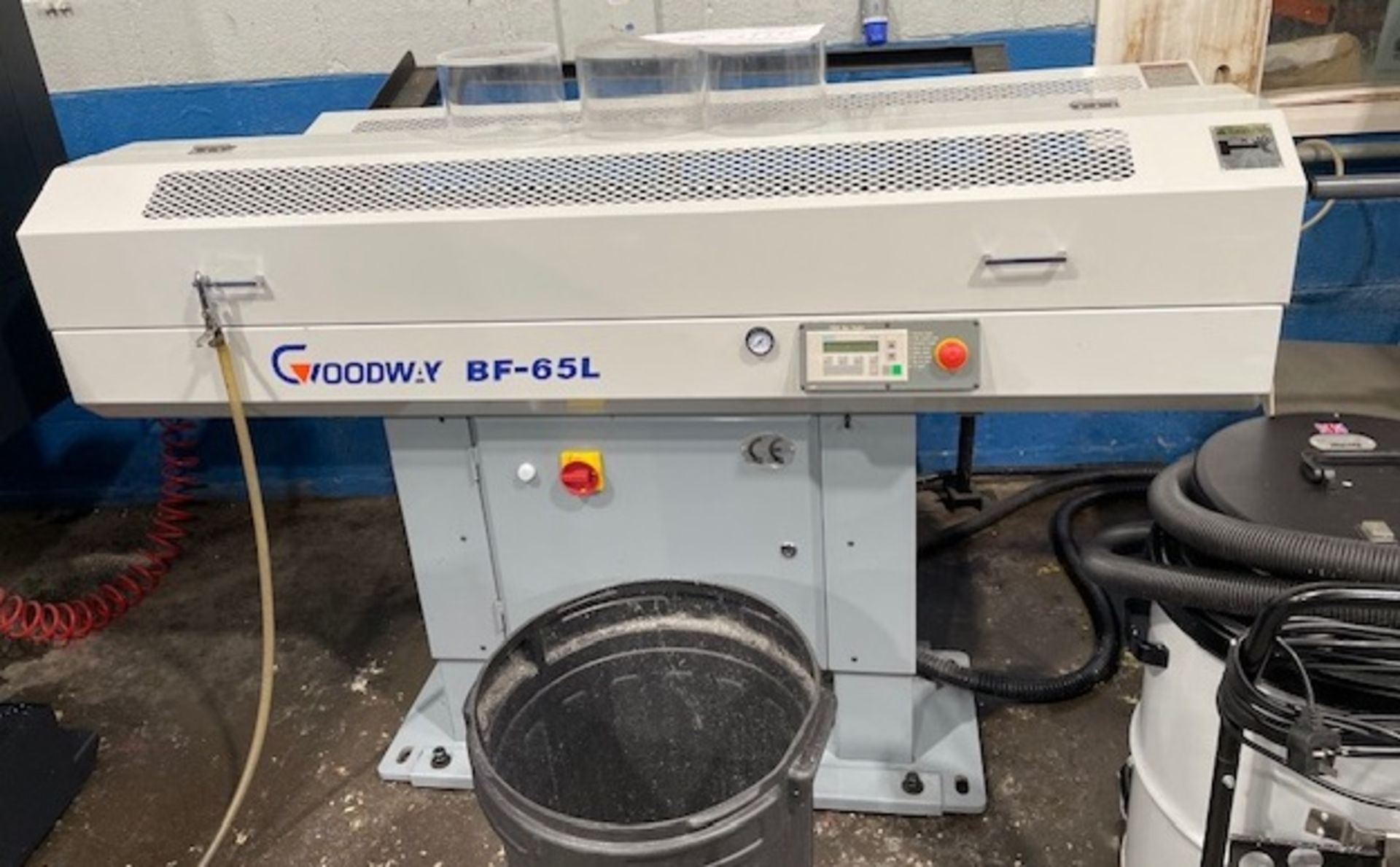 Goodway TA-32 CNC Lathe (2002) Serial Number 81692 with Goodway BF-654 Bar Feed (Location: Earls - Bild 5 aus 10