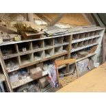 Quantity of Oak Drawers & Small Quantity of Hardware & Consumables  (Location The Wirral)