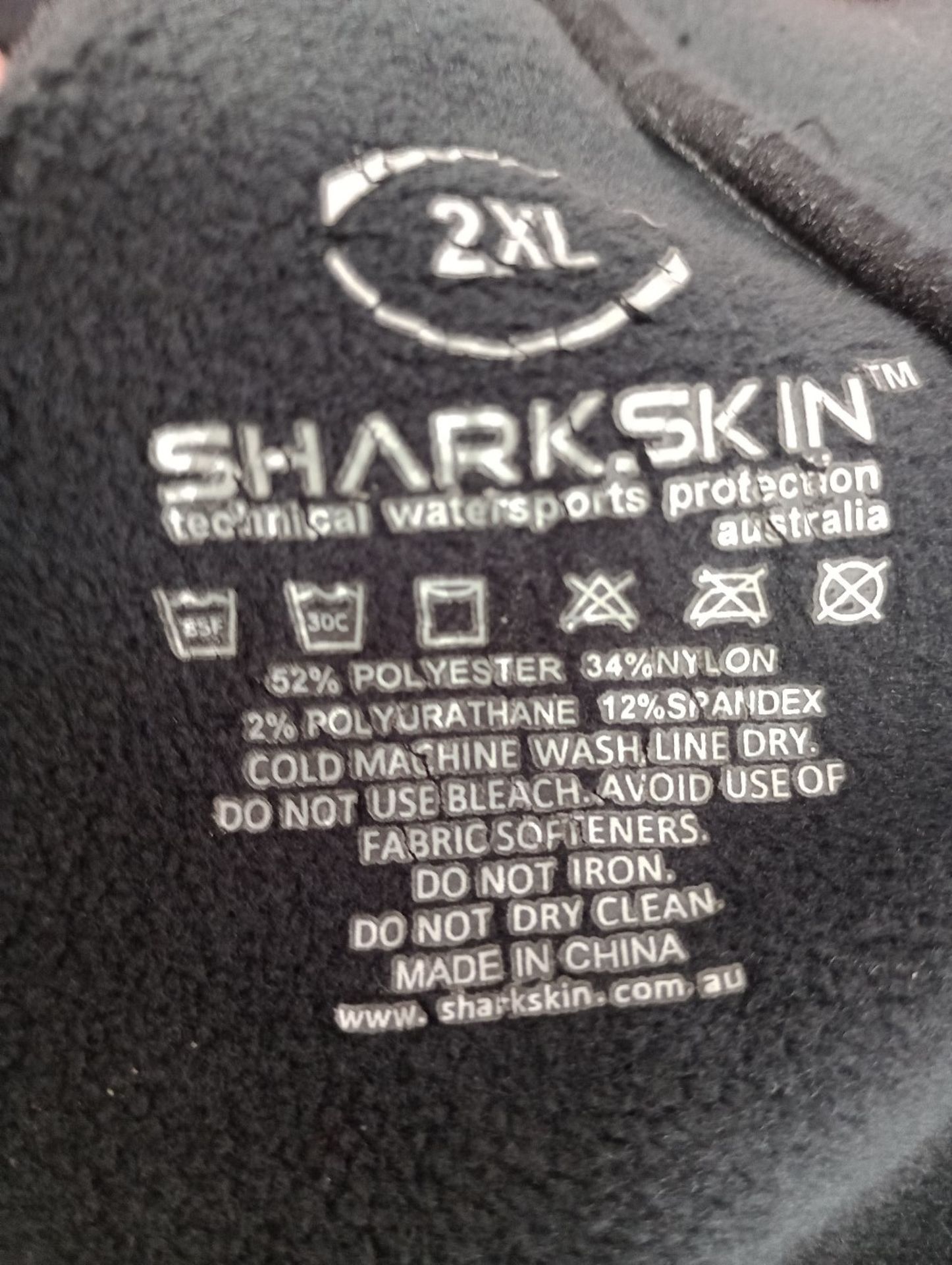 Sharkskin Technical Watersports Protection, Size 2XL (Location: Brentwood. Please Refer to General - Image 4 of 4