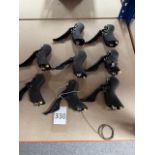 Four Pairs of Ultegra Disk Shifters (Location: Newport Pagnell. Please Refer to General Notes)