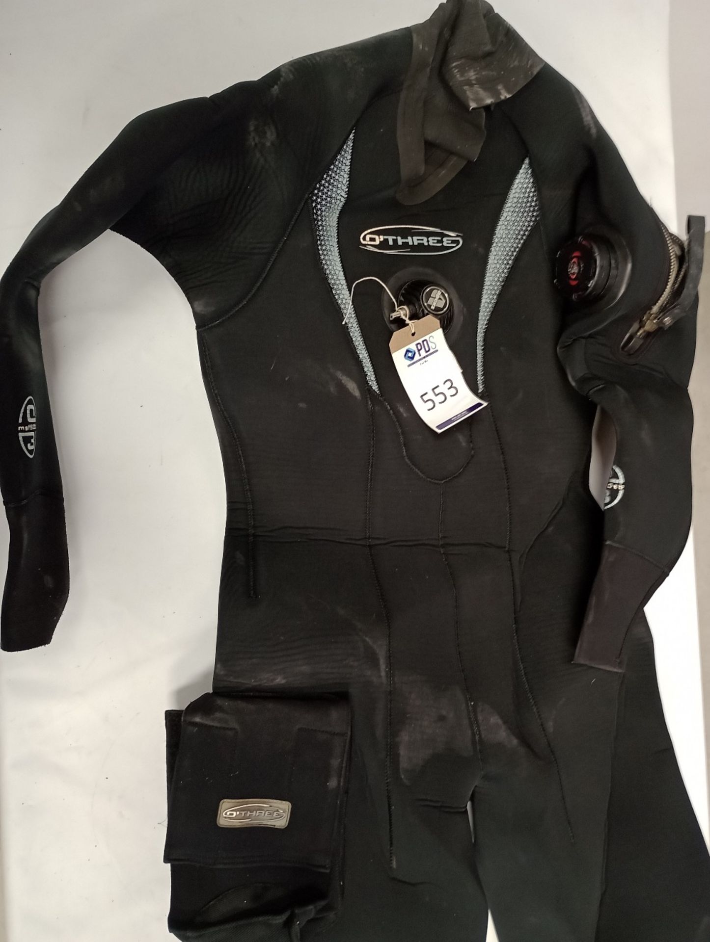O'Three MSG500tb Drysuit, Serial No.ML-6509, Size 14, Suit ID No. 5C0889105 (Location: Brentwood. - Image 2 of 5