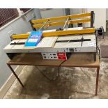 CRC 1200 Hot Wire Strip Heater on Table (Location: Earls Barton. Please Refer to General Notes)