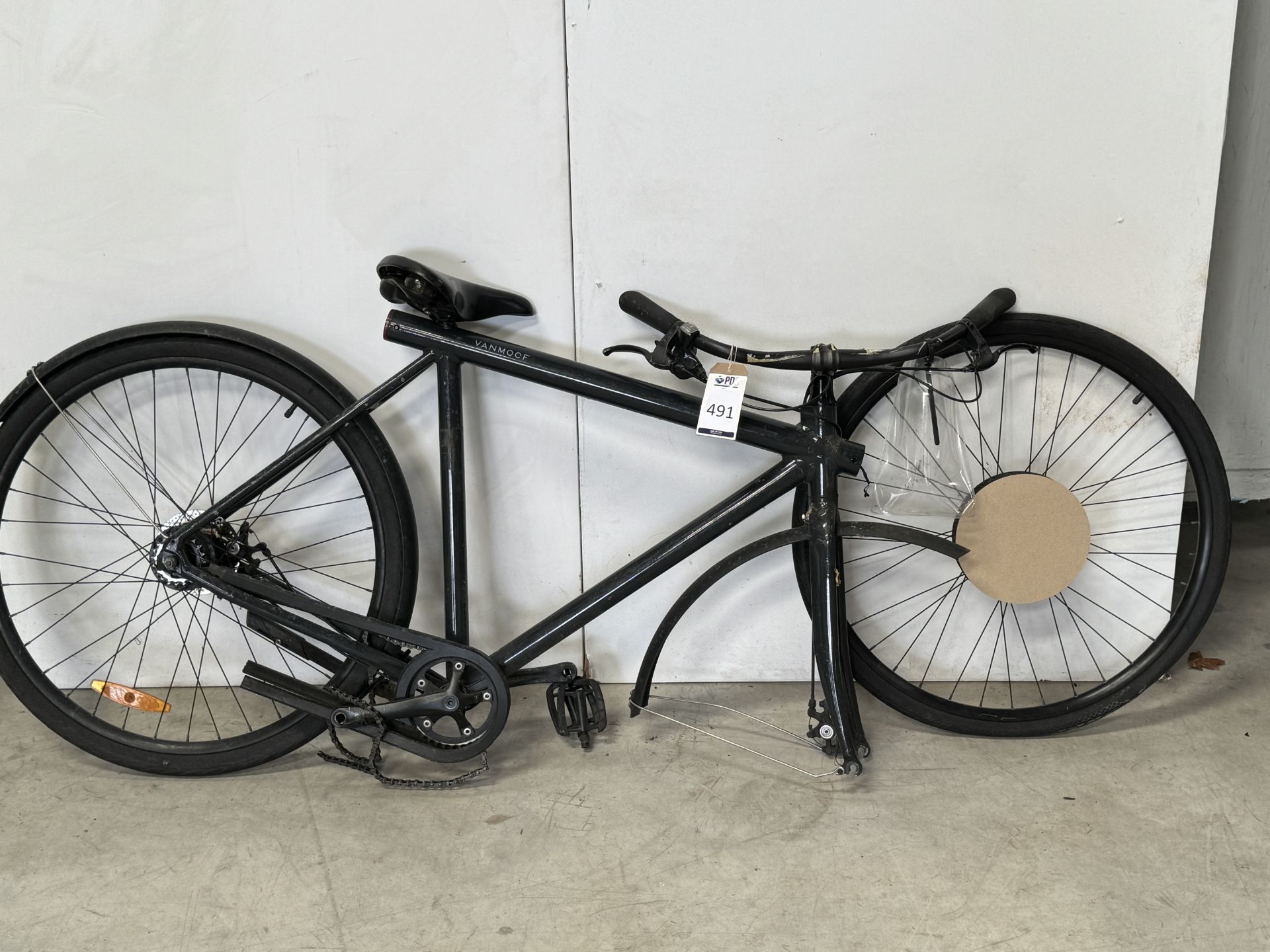 VanMoof S3 Electric Bike, Frame Number ASY311172 (NOT ROADWORTHY - FOR SPARES ONLY) (No codes