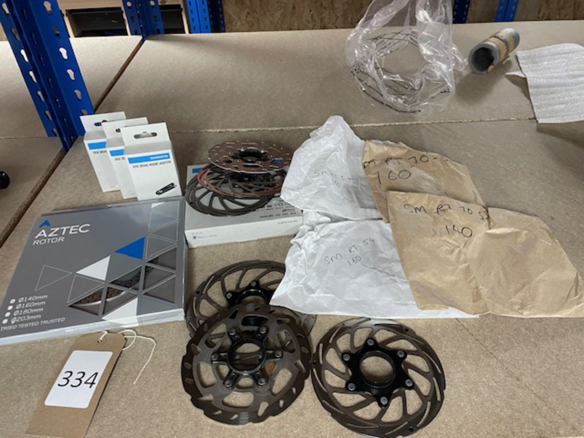 Various Disk Mounts & Rotors (Location: Newport Pagnell. Please Refer to General Notes)