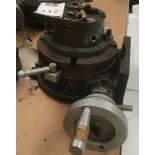 Rotary Table fitted 3-Jaw Chuck (Location: Earls Barton. Please Refer to General Notes)