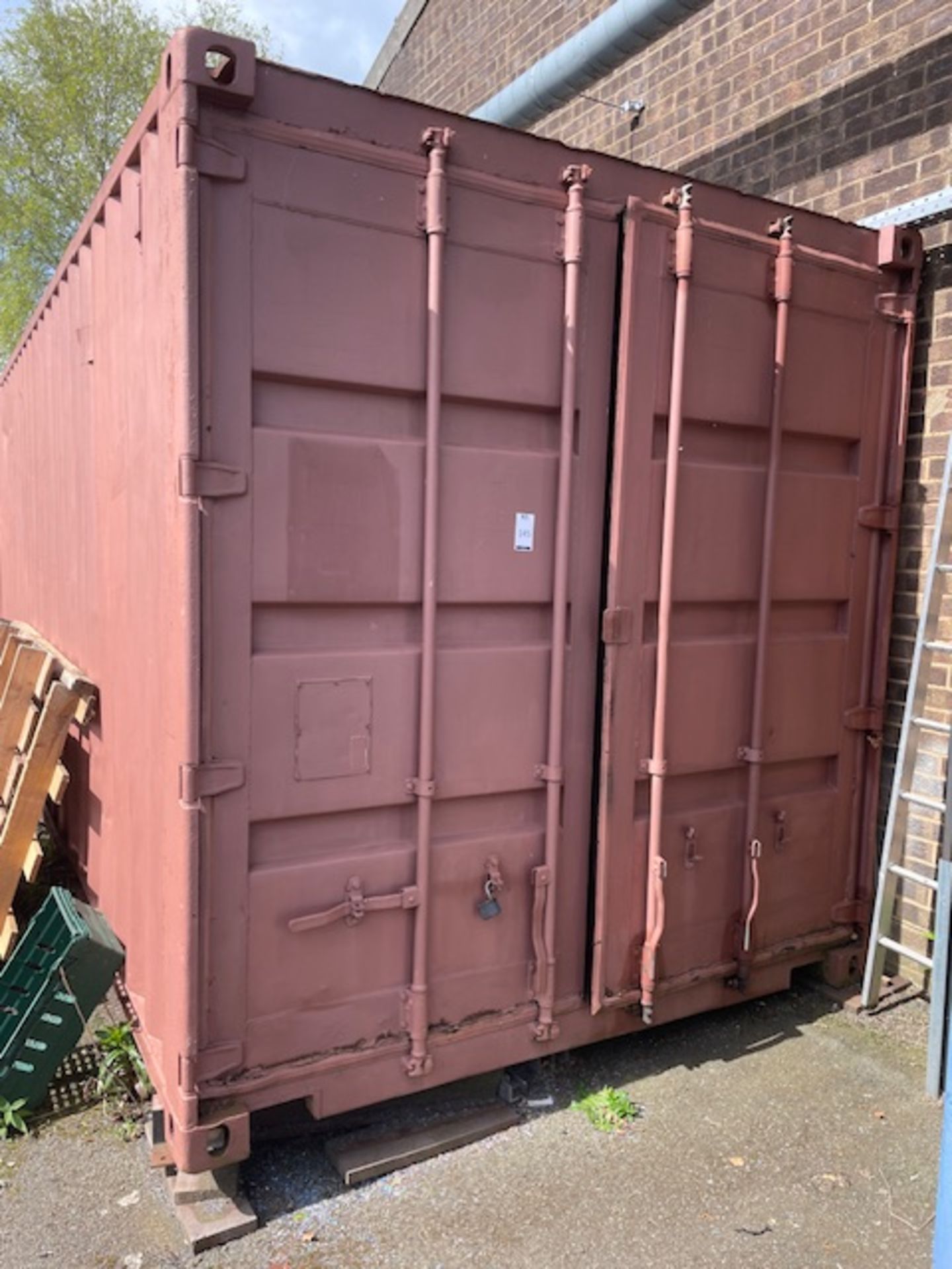 20’ Approx. Storage Container (Collection Delayed Until w/c 13th May, By Arrangement with - Image 2 of 3