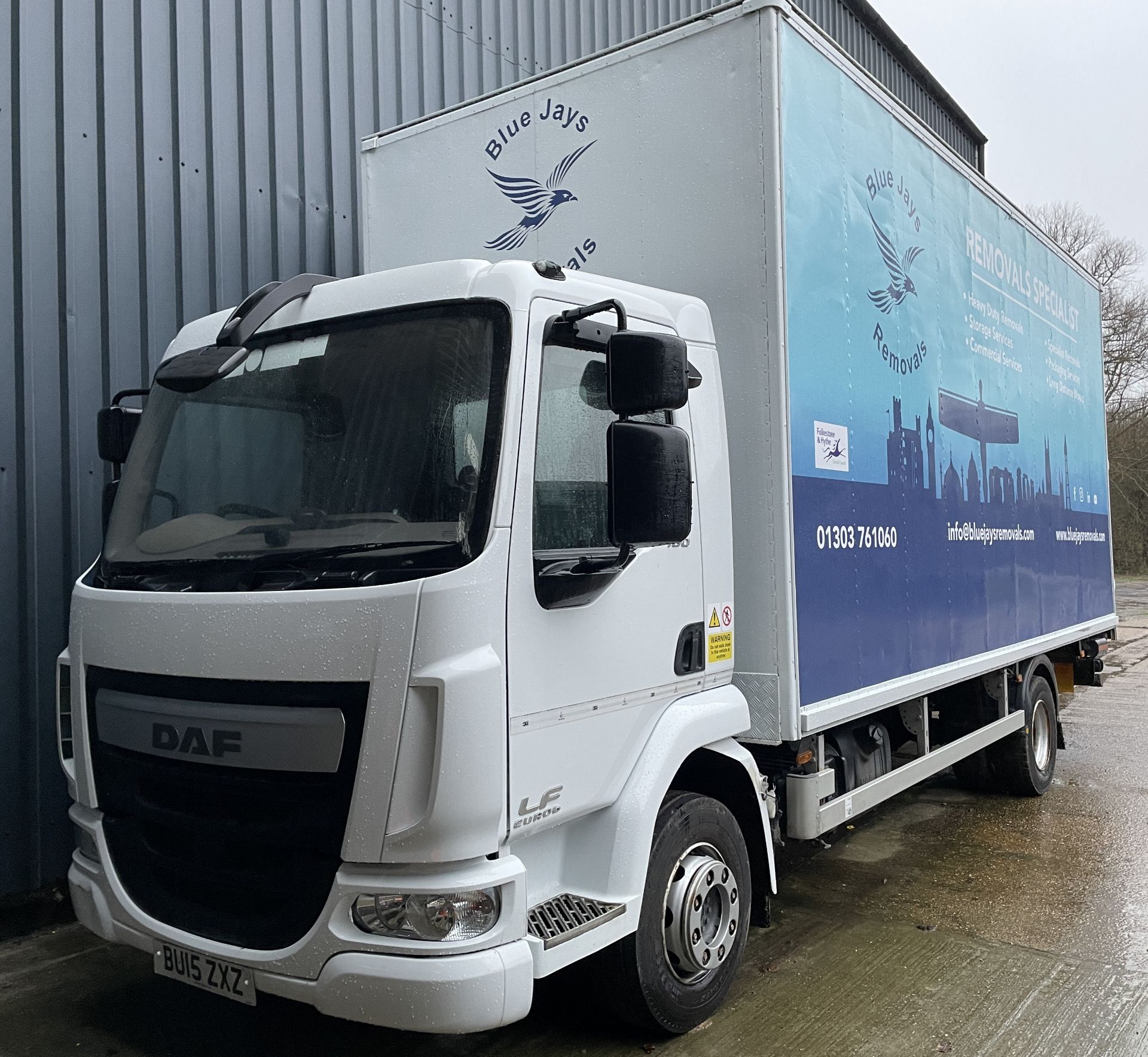 DAF FA LF.180 12t Euro 6 Extended Day Box Lorry, Registration BU15 ZXZ, First Registered 20th May 20