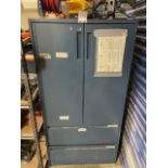 2 Double Door Cabinets with Contents of Assorted Tooling & Inspection Equipment Together with 3-