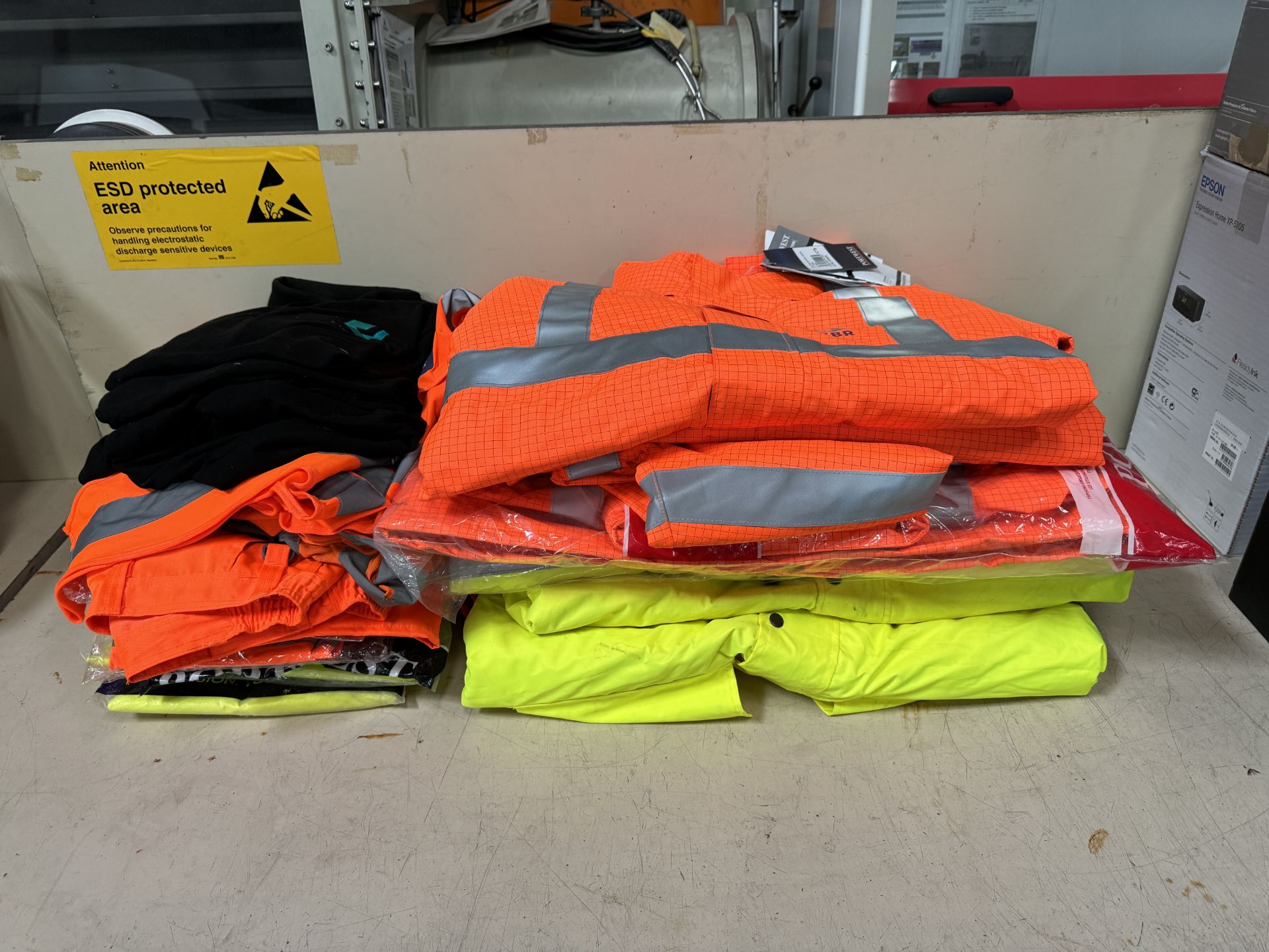 10 Port West Hi Vis Jackets, 7 Pairs of Trousers, Vests & Polo Shirts (All Branded) (Location: