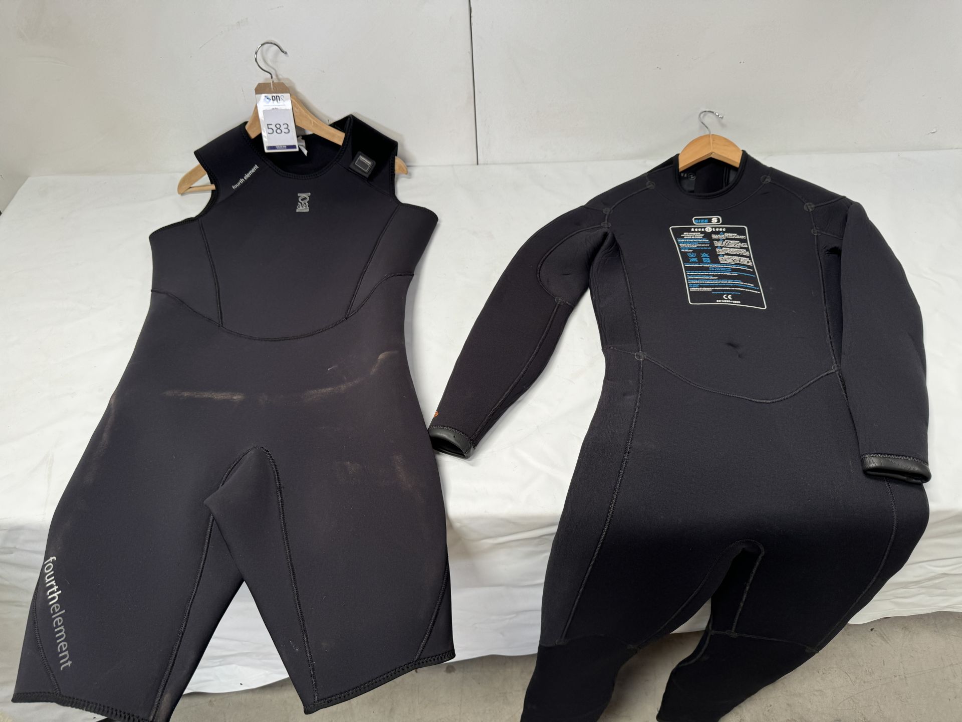 Four Various Wetsuits (Location: Brentwood. Please Refer to General Notes)