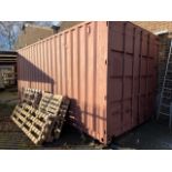 20’ Approx. Storage Container (Collection Delayed Until w/c 13th May, By Arrangement with