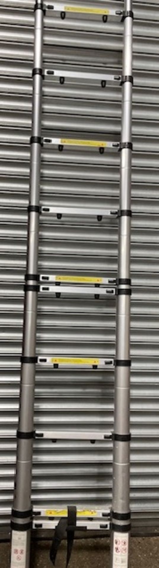 12 Rung Telescopic Ladder (Location: Earls Barton. Please Refer to General Notes)