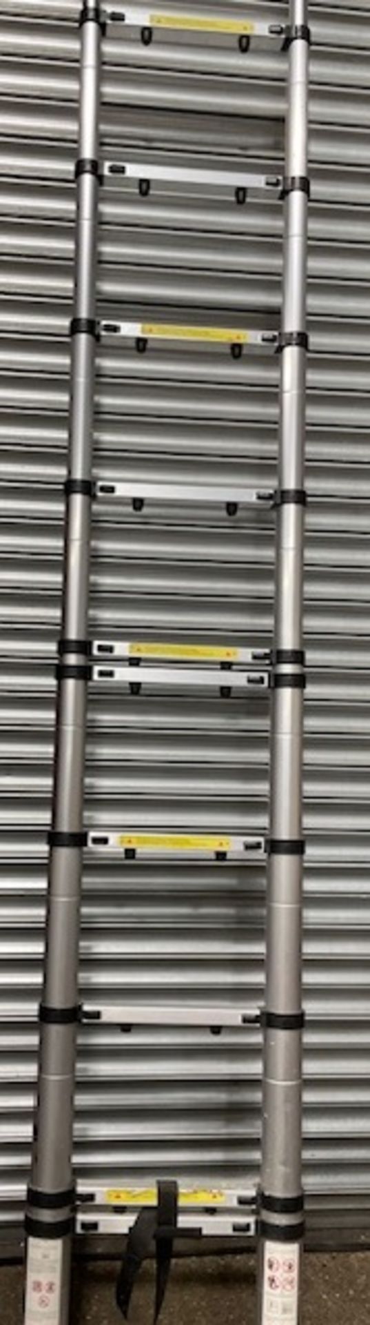 12 Rung Telescopic Ladder (Location: Earls Barton. Please Refer to ...