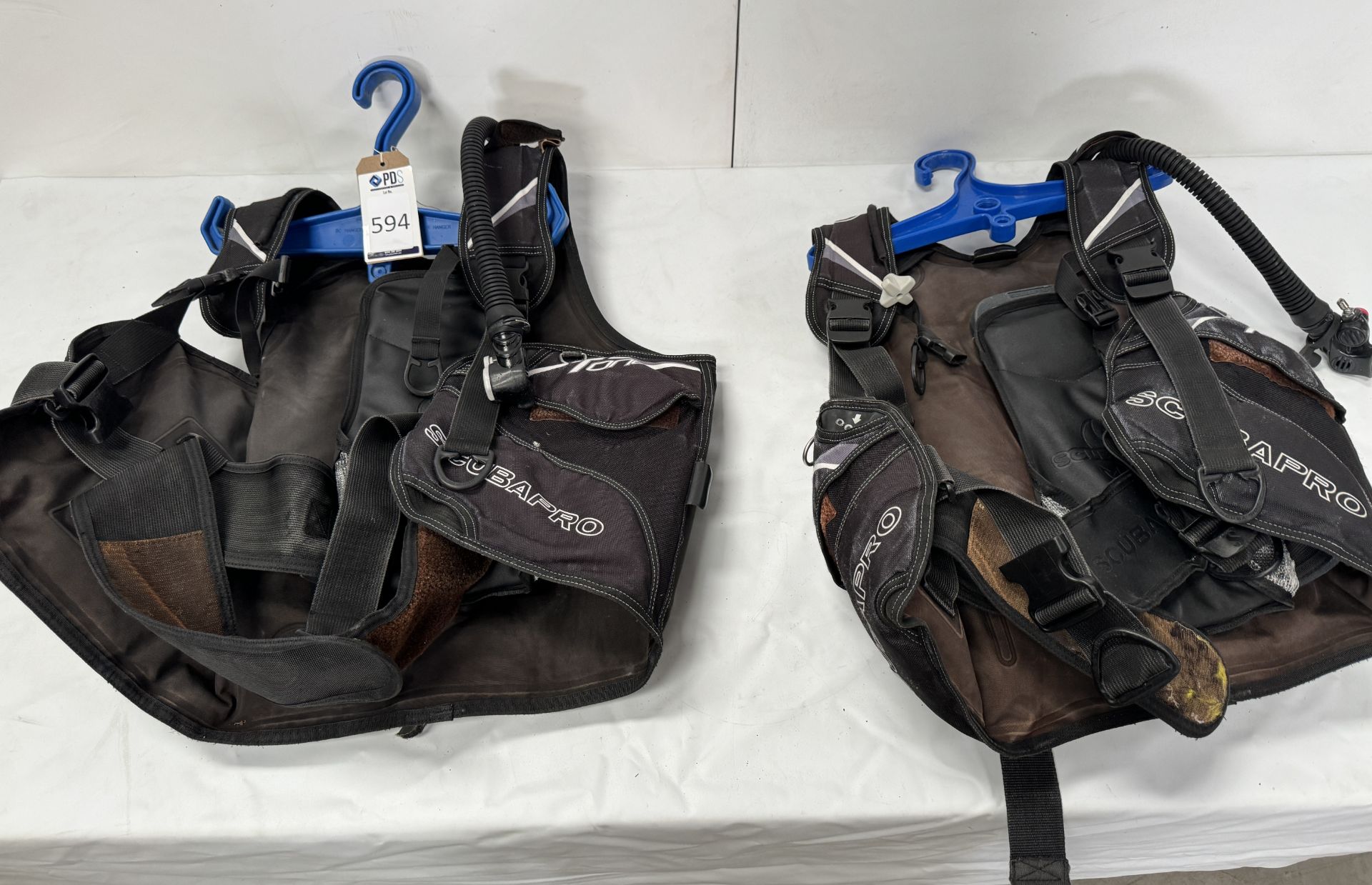 Four Scuba Pro One Buoyancy Compensators (Size S) (Location: Brentwood. Please Refer to General
