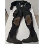 O'Three MSG500tb Drysuit, Serial No.ML-6509, Size 14, Suit ID No. 5C0889105 (Location: Brentwood.