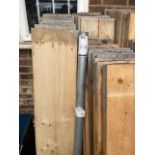 Quantity of Galvanised Scaffold Tube, Fittings, Boards & Base Plates (Rear Yard) (Location: Earls