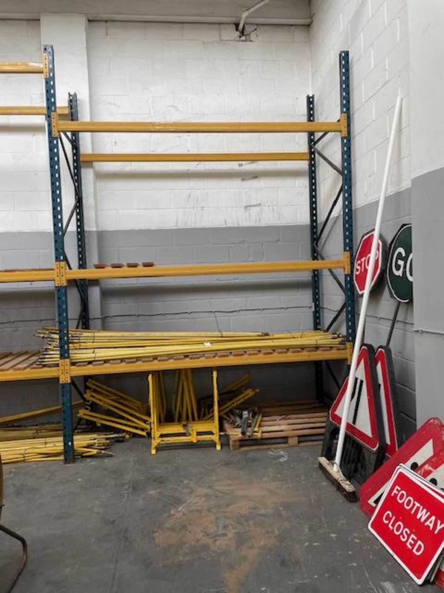 5 Bays, 3-Tier Boltless Steel Pallet Racking (Purchaser To Dismantle) (Location: Harlow. Please - Image 3 of 4