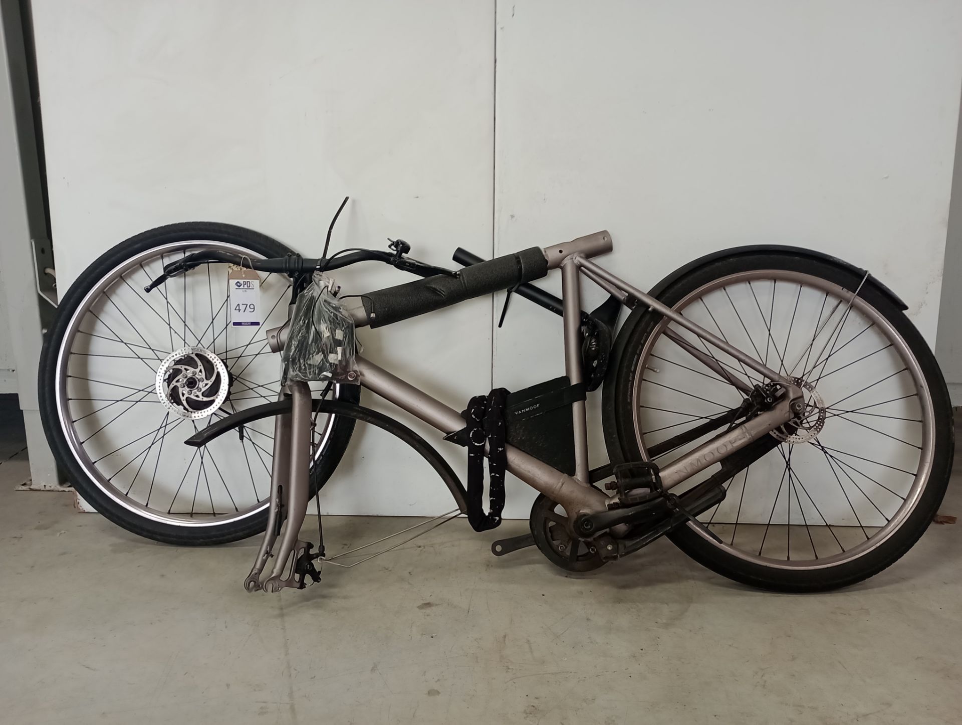 VanMoof Electric Bike, Frame Number ICH70112094 (NOT ROADWORTHY - FOR SPARES ONLY) (No codes
