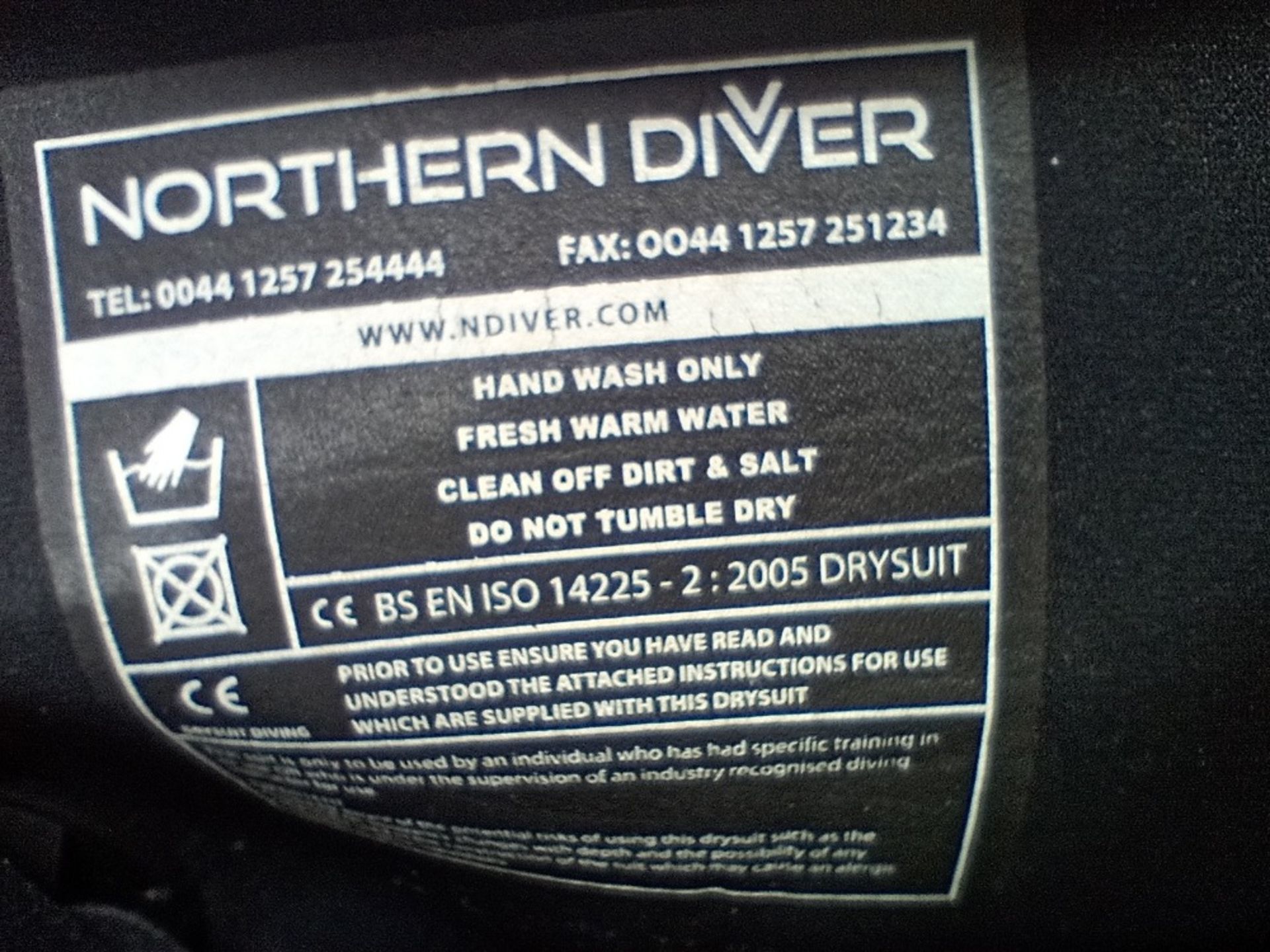 Northern Diver Divemaster, Size Medium R (Gents), Boot 8 (Location: Brentwood. Please Refer to - Image 4 of 4