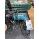 Makita HP1640 16mm Hammer Drill, 240v (Location: Earls Barton. Please Refer to General Notes)