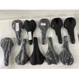 Nine Various Selle Italia/Cinelli Saddles, (Location: Newport Pagnell. Please Refer to General