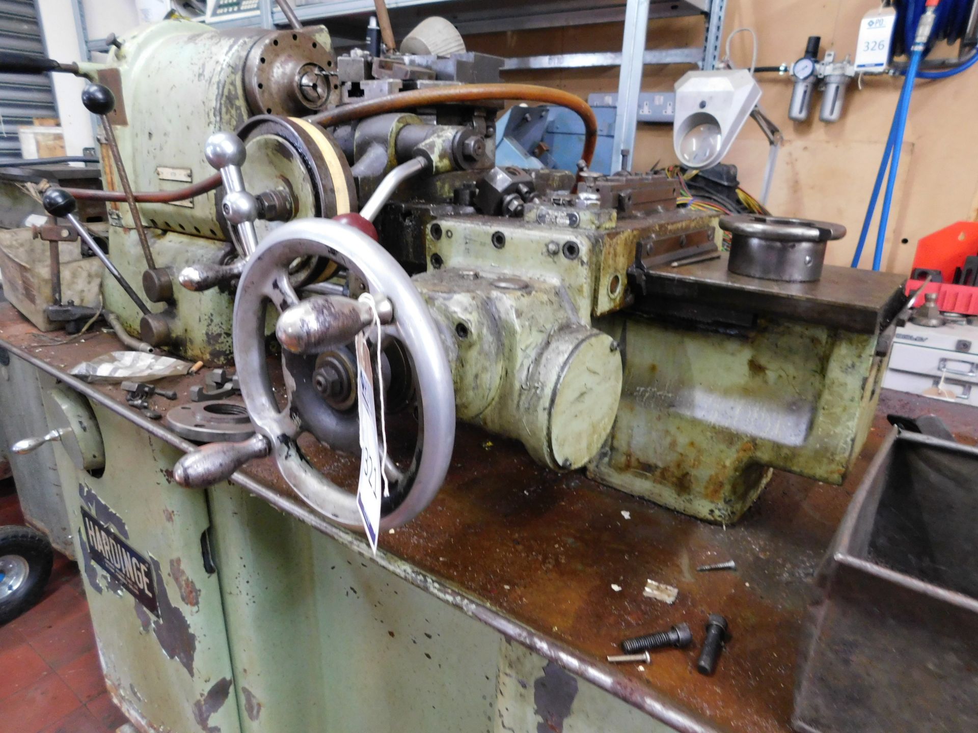Hardinge Lathe (For Spares or Repair - Condition Unknown) (Location: Bolton. Please Refer to General - Bild 5 aus 6