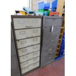 2 Cabinets, 7-Drawer & Contents (Location: Bolton. Please Refer to General Notes)