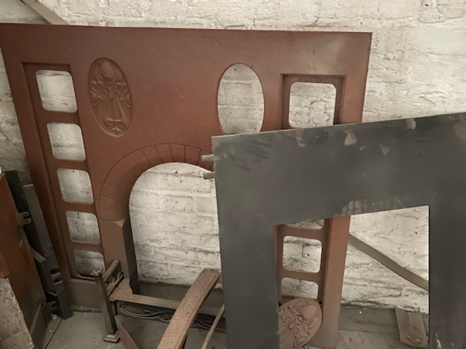 The Remaining Contents of Room Including Sack Truck, Seven Victorian & Later Cast Metal Surrounds, - Image 6 of 7
