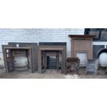 Victorian & Later Cast Metal Fireplace Surrounds etc. (Location: Romford. Please Refer to General