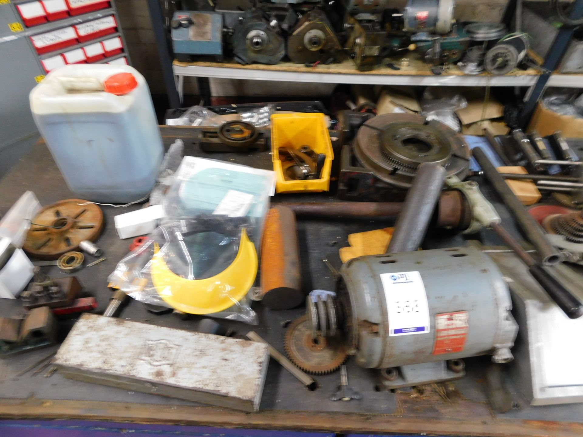 Bench & Contents of Assorted Machine Parts etc (Location: Bolton. Please Refer to General Notes) - Image 2 of 4