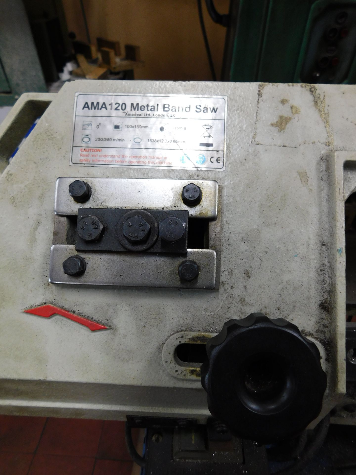 AMA120 Metal Horizontal Bandsaw (Location: Bolton. Please Refer to General Notes) - Image 7 of 9