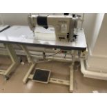 Brother SL-1110-3 Twin Needle Lockstitch, Single Phase, ZJTZ-LH Control (Location: Brentwood. Please